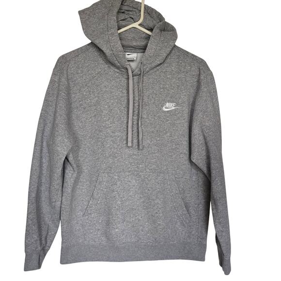 Nike Heather Gray Athleisure Pullover Hoodie Loungewear Women's Small - Picture 1 of 4